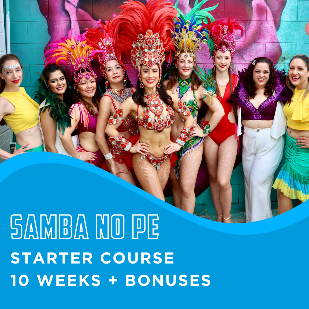 Brazilian Samba no Pe Starter Course I 10wks I March Intake