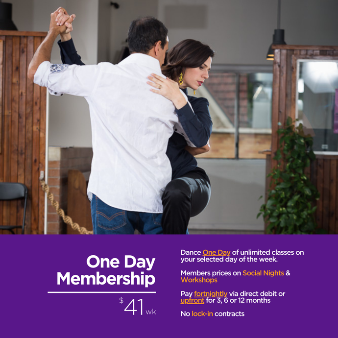 One Day Membership $41wk