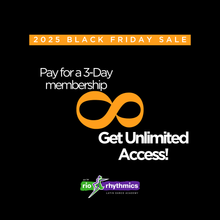 2025 Black Friday // Pay Three Day & Receive Unlimited Membership