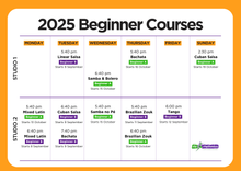 Beginners Latin Dance Course // 10 Week of Unlimited Classes