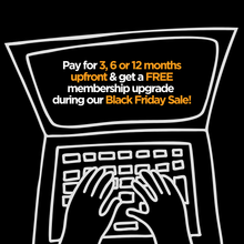 2025 Black Friday // Pay One Day & Receive Two Day Membership