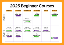 Beginners Latin Dance Course // 10 Week of Unlimited Classes