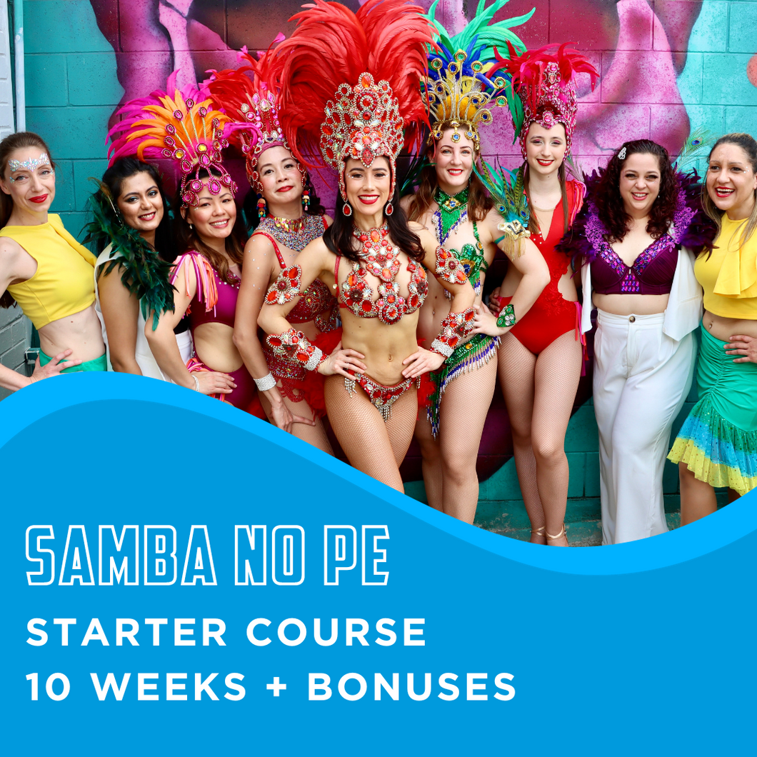 Brazilian Samba no Pe Starter Course I 10wks I October Intake