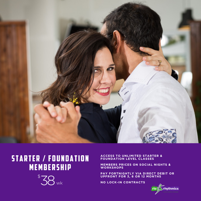 Starter/Foundation Unlimited Membership $38wk